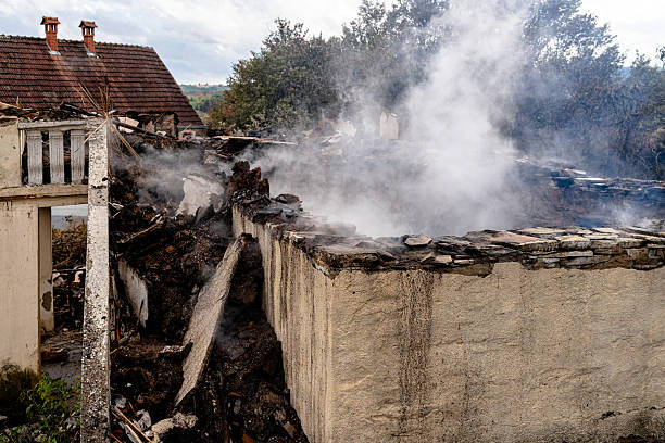 Professional Fire Damage Removal technician working in Belleair Beach, FL